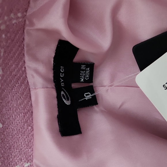 NWT E by ECI Pink Jacket Size 10 - Picture 9 of 10